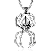 Spider Skull Pendant