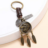 Eagle Dream Catcher Keychain
