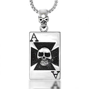 Poker Skull Pendant