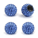 Crystal Tire Valve Caps (4 pcs)