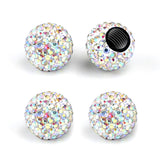 Crystal Tire Valve Caps (4 pcs)