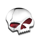 Half Skull Badge Sticker