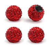 Crystal Tire Valve Caps (4 pcs)