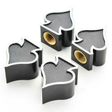Spades Tire Valve Caps (4 pcs)