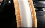 Delux Velvet Steering Wheel Covers M007 (Medium)