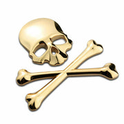 Skull Danger Badge Sticker