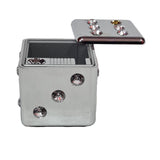 Crystal Dice Ashtray