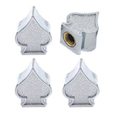 Spades Tire Valve Caps (4 pcs)