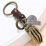 Skull Hand Keychain