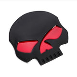 Half Skull Badge Sticker