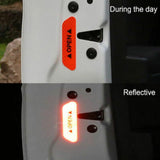 Door Open Warning Reflective Sticker (4 pcs)