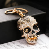 Skull Crystal Keychain