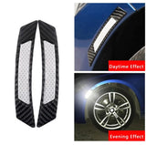 Carbon Fiber Car Reflective Sticker (2 pcs)