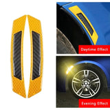 Carbon Fiber Car Reflective Sticker (2 pcs)