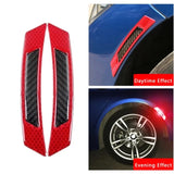 Carbon Fiber Car Reflective Sticker (2 pcs)