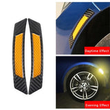 Carbon Fiber Car Reflective Sticker (2 pcs)