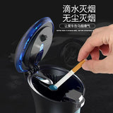 Solar Powered LED Water Shot Ashtray