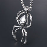 Spider Skull Pendant