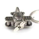 Vintage Plane Keychain