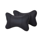 PU Leather Neck Pillow (2 pcs)