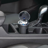 LED Light Ashtray with Cigarette Lighter